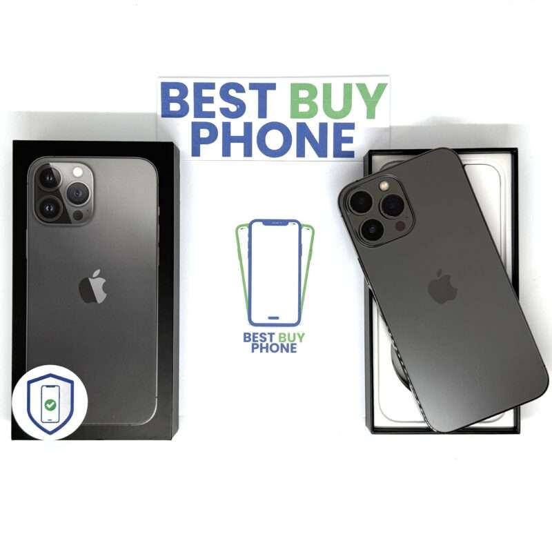 iPhone 13 Pro 256GB zwart /krasvrij /91% batt /garantie