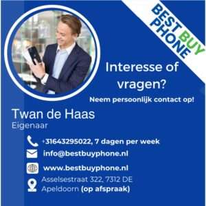 iPhone 15 Pro Max 512GB zwart /kras vrij scherm /89% batt /garantie