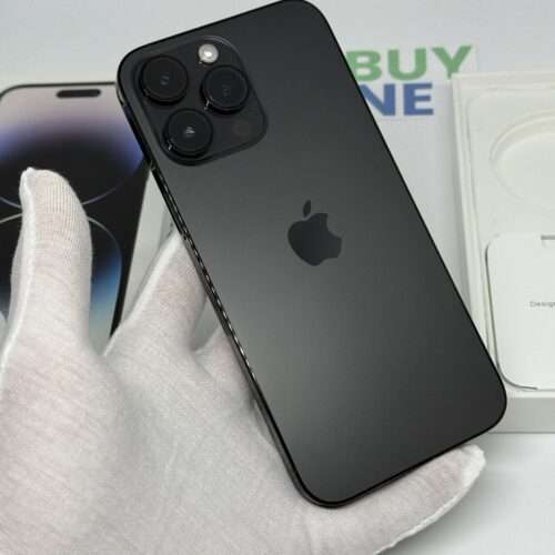 iPhone 14 Pro Max 256GB zwart /krasvrij /88% batt /garantie