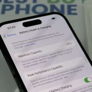 iPhone 14 Pro Max 256GB zwart /krasvrij /88% batt /garantie