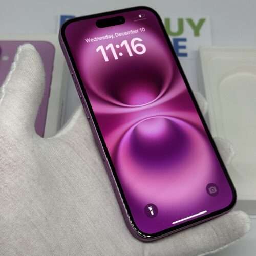 iPhone 16 128GB roze /licht gebruikt /97% batt /garantie