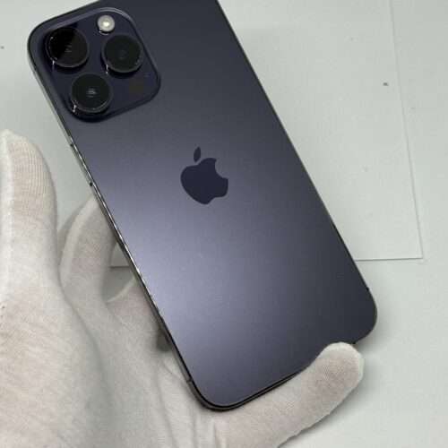 iPhone 14 Pro Max 256GB paars /kras vrij glas /87% batt /garantie