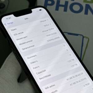 iPhone 13 Pro 1TB groen /krasvrij glas /88% batt /garantie