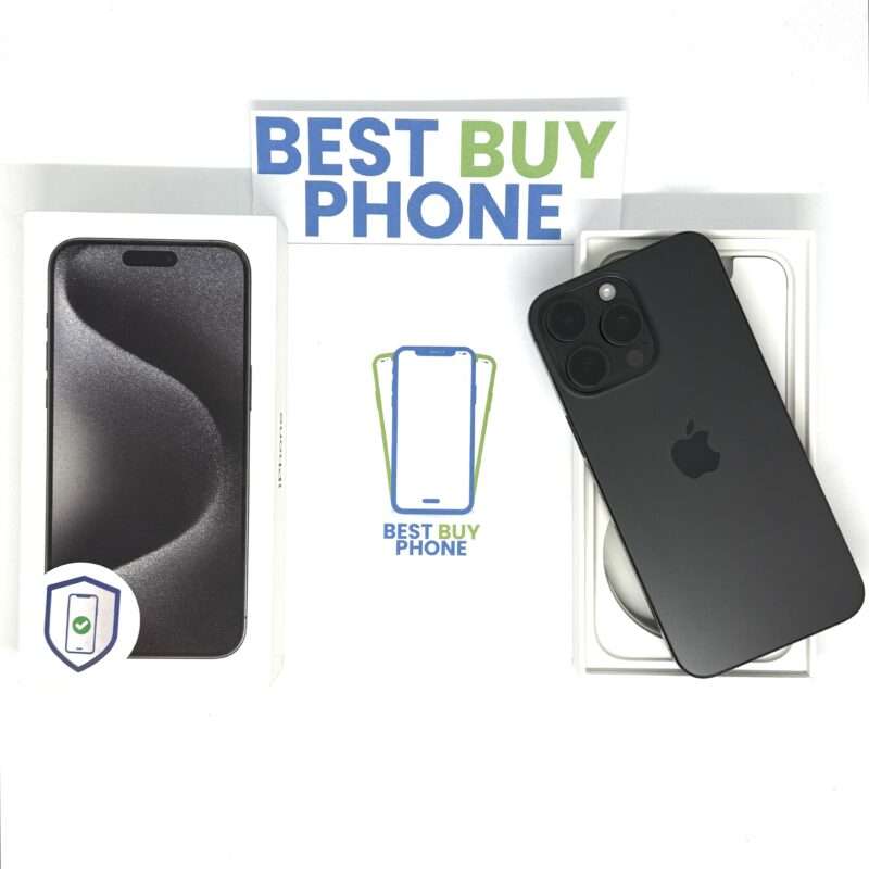 iPhone 15 Pro Max 512GB zwart /kras vrij scherm /89% batt /garantie