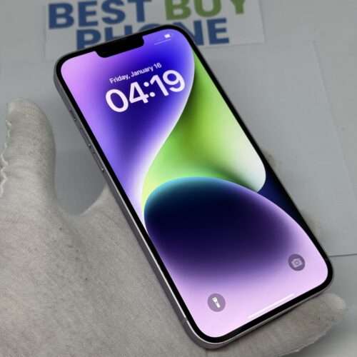 IMG_4696 iPhone 14 Plus 128GB paars /krasvrij glas /85% batt /garantie