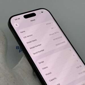 iPhone 16 Pro 128GB zwart /zeer net /100% batt /garantie