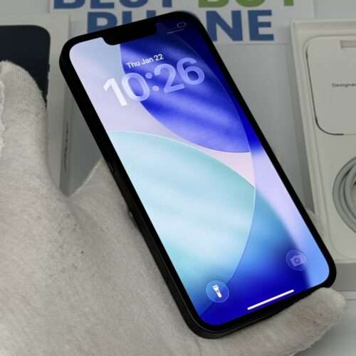 IMG_4936 iPhone 13 128GB zwart /96% batt /krasvrij /garantie