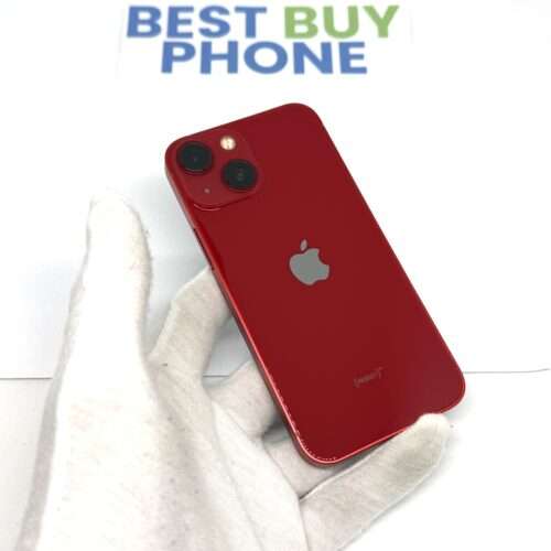 iPhone 13 mini 128GB rood /100% batt /krasvrij /garantie