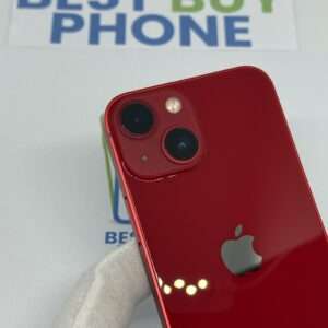 iPhone 13 mini 128GB rood /100% batt /krasvrij /garantie