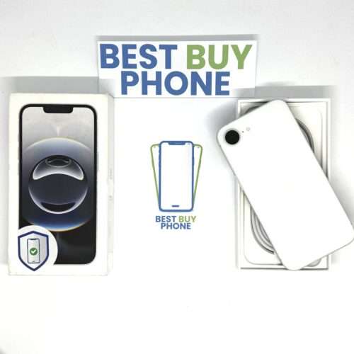 iPhone 16E 256GB wit /ongebruikt + 12 maanden garantie