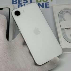 iPhone 16E 256GB wit /ongebruikt + 12 maanden garantie