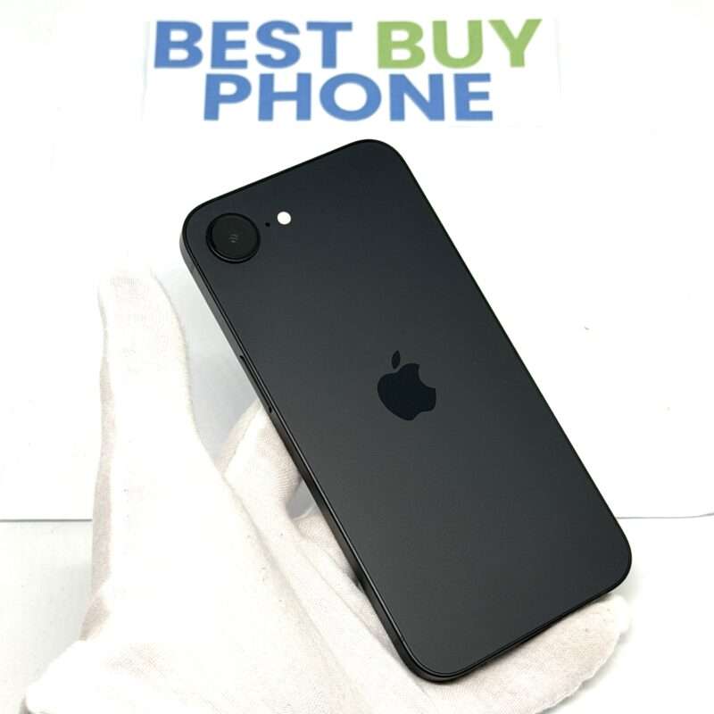 IMG_0063 2 iPhone 16E 128GB zwart /krasvrij /100% batt /garantie