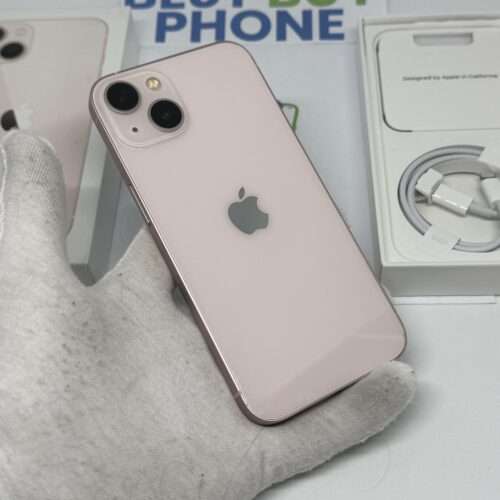 IMG_5425 iPhone 13 256GB roze /85% batt /krasvrij scherm /garantie