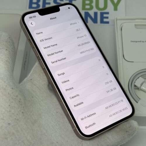 IMG_5430 iPhone 13 256GB roze /85% batt /krasvrij scherm /garantie