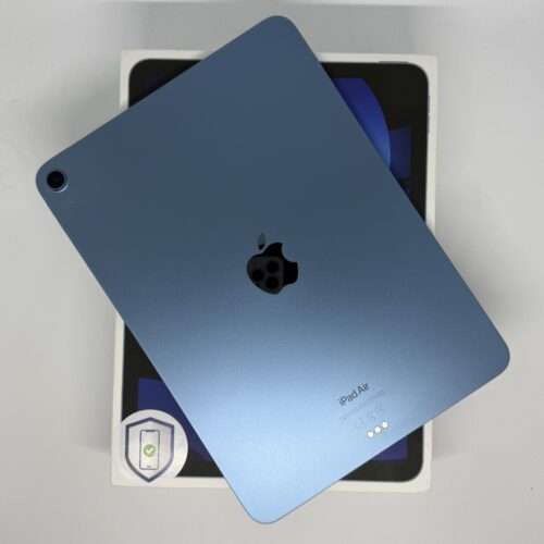 IMG_5536 iPad Air 5e M1 64GB blauw /krasvrij glas /80% batt /garantie