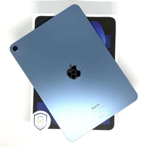 iPad iPad Air 5e M1 64GB blauw /krasvrij glas /80% batt /garantie