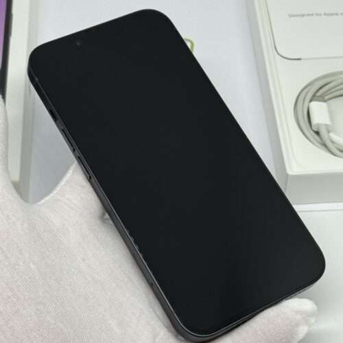 iPhone 14 256GB zwart /94% batt /krasvrij /garantie