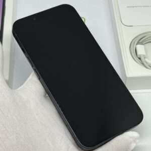 iPhone 14 256GB zwart /94% batt /krasvrij /garantie