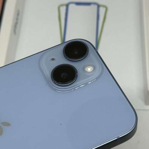 iPhone 14 256GB bauw /krasvrij glas /88% batt /garantie