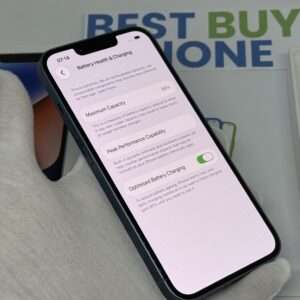 iPhone 14 256GB bauw /krasvrij glas /88% batt /garantie