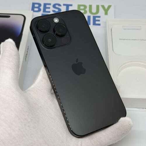 iPhone 14 Pro 128GB zwart /zeer net /85% batt /garantie