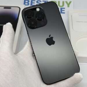 iPhone 14 Pro 128GB zwart /zeer net /85% batt /garantie