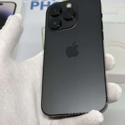 iPhone 14 Pro 128GB zwart /zeer net /85% batt /garantie