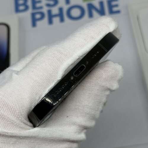 iPhone 14 Pro 128GB zwart /zeer net /85% batt /garantie