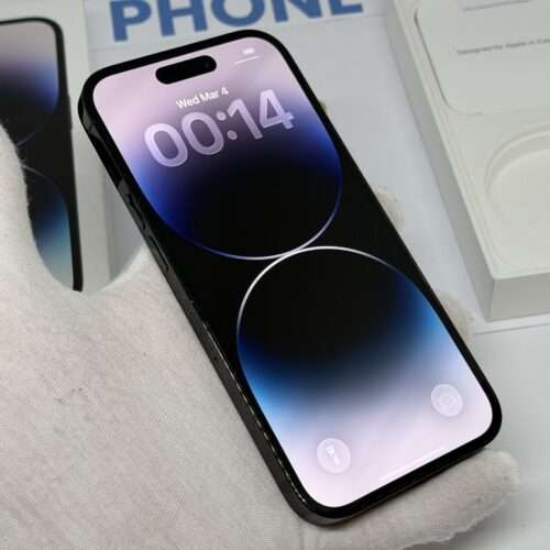 iPhone 14 Pro 128GB zwart /zeer net /85% batt /garantie