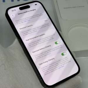 iPhone 14 Pro 128GB zwart /zeer net /85% batt /garantie