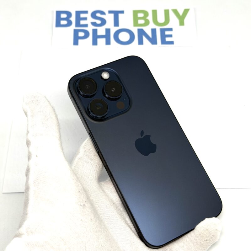 IMG_0580 iPhone 15 pro 128GB blauw /licht gebruik /90% batt /garantie