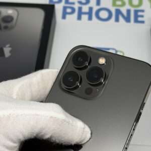 iPhone 13 Pro 128GB grijs /krasvrij /91% batt /garantie