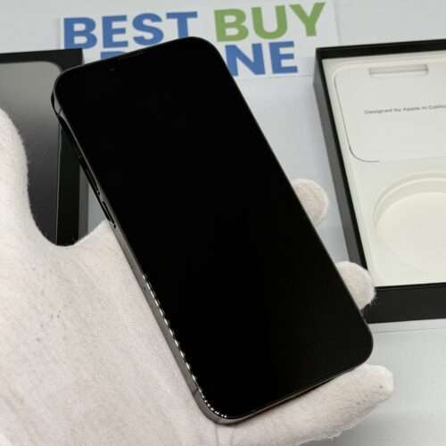 iPhone 13 Pro 128GB grijs /krasvrij /91% batt /garantie