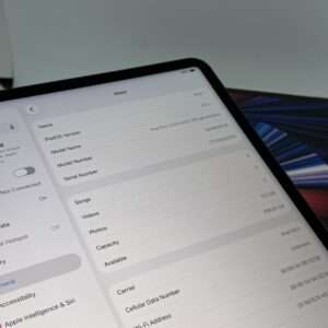 iPad Pro 5e 12,9 inch M1 5G 512GB grijs /krasvrij /93% batt /garantie