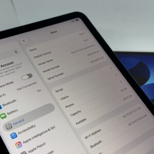 iPad Air 5e M1 64GB blauw /zeer net /89% batt /garantie