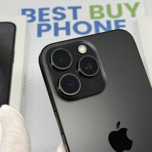 iPhone 15 Pro Max 256GB zwart /licht gebruikt /88% batt /garantie