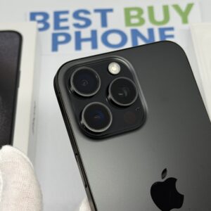 iPhone 15 Pro Max 256GB zwart /licht gebruikt /88% batt /garantie