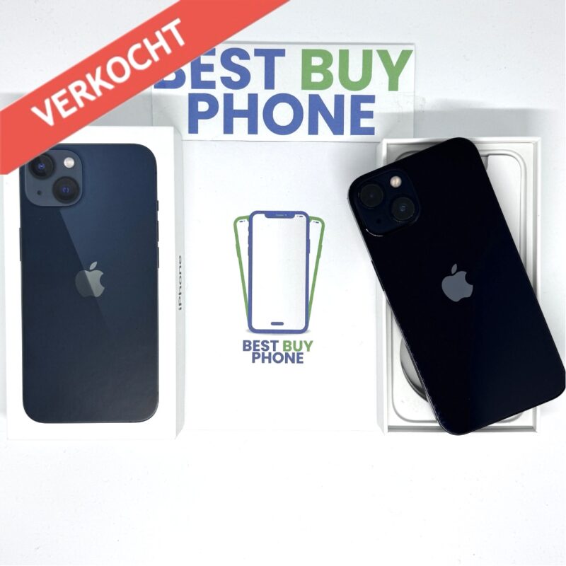 iPhone 13 128GB zwart /97% batt /zeer net /garantie