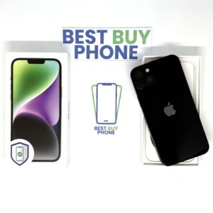 iPhone 14 Plus 128GB zwart /krasvrij /98% batt /garantie