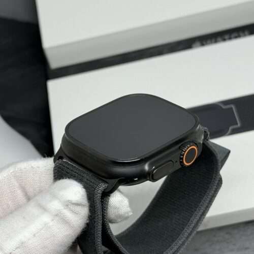 IMG_5997 2 Apple Watch Ultra 2 zwart / zwarte trail Loop /100% batt /garantie