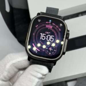 IMG_5998 2 Apple Watch Ultra 2 zwart / zwarte trail Loop /100% batt /garantie