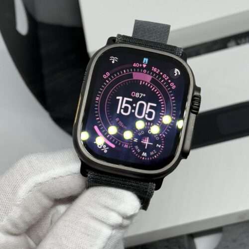 IMG_5998 2 Apple Watch Ultra 2 zwart / zwarte trail Loop /100% batt /garantie