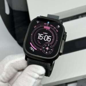 IMG_5999 2 Apple Watch Ultra 2 zwart / zwarte trail Loop /100% batt /garantie