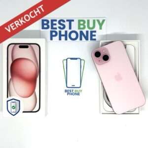 15 roze iPhone 15 plus 128GB roze /krasvrij /99% batt /garantie