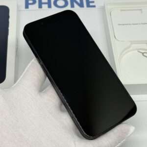 iPhone 13 mini 256GB zwart /kras vrij glas /100% batt /garantie