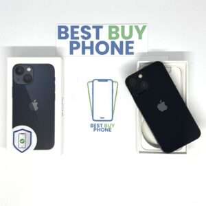 IMG_2322 iPhone 13 mini 256GB zwart /kras vrij glas /100% batt /garantie