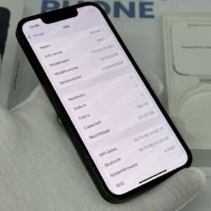 IMG_2334 iPhone 13 mini 256GB zwart /kras vrij glas /100% batt /garantie