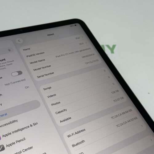 IMG_8001 iPad Pro 11 inch M2 128GB grijs /krasvrij /92% batt /garantie
