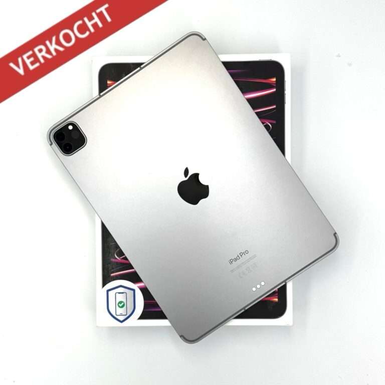iPad Pro 11 inch M2 128GB grijs /krasvrij /92% batt /garantie