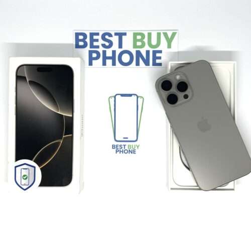 iPhone 16 Pro 128GB naturel /zeer net /98% batt /garantie